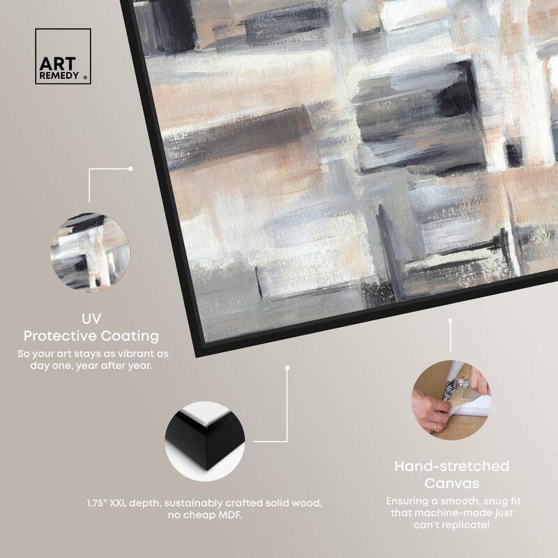 Neutral Nirvana Canvas by Art Remedy