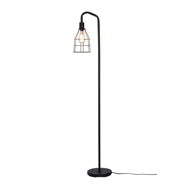 Catalina Lowell Floor Lamp - Black