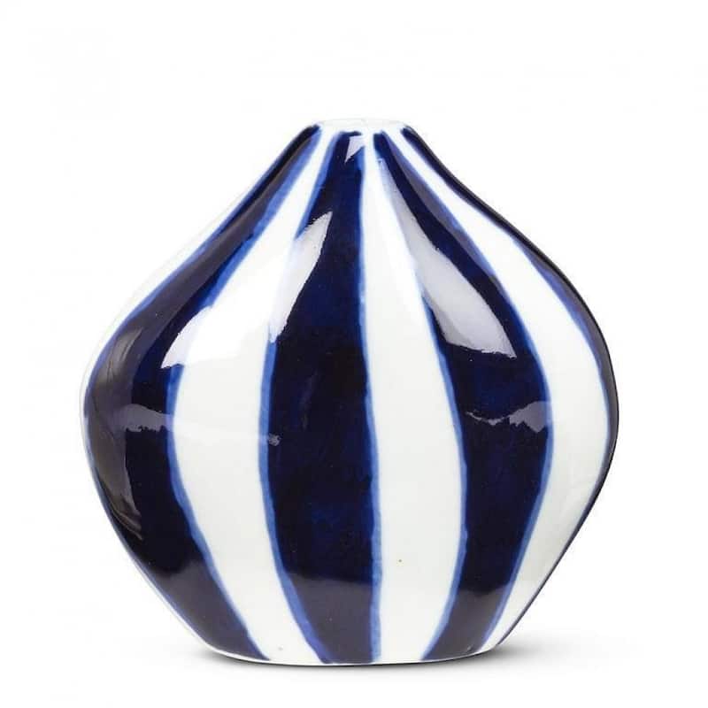 Striped Bud Vase