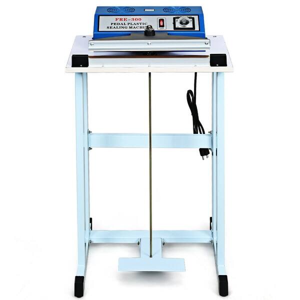 Shop Gymax 12 Foot Pedal Impulse Sealer Heat Seal Plastic Bag