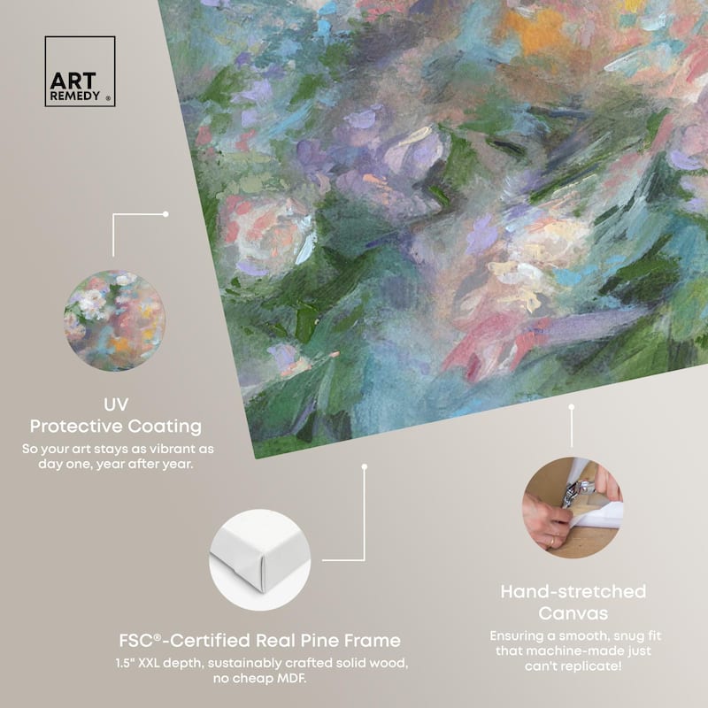 Mystical Garden I Canvas by Art Remedy, Gallery Wrapped