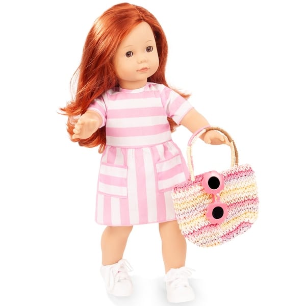 slide 2 of 5, Gotz: Precious Day: Julia Summer - 18" Standing Poseable Doll, Kids 3+