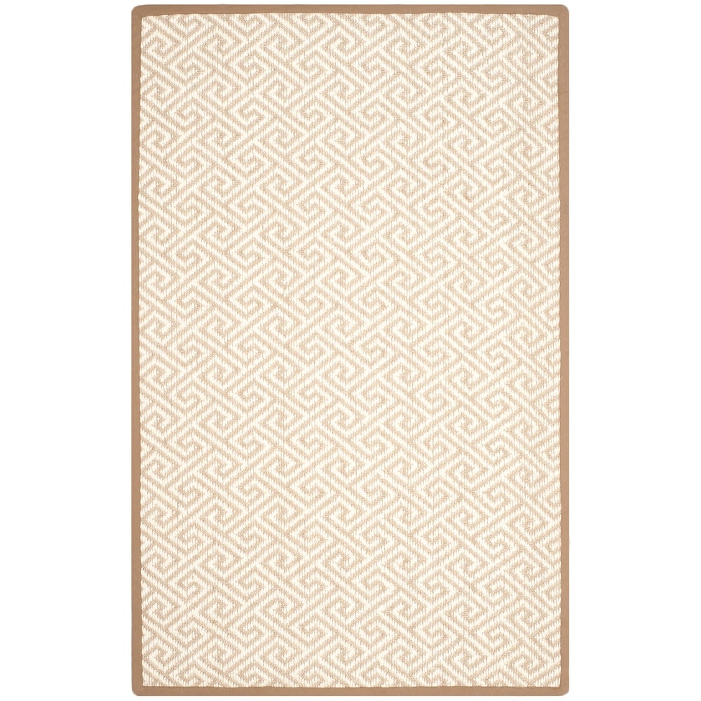 SAFAVIEH Natural Fiber Vernice Greek Key Sisal Rug