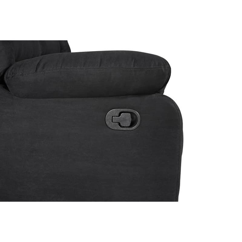82" Width Polyester/Suede 5-Piece Manual Reclining Sectional Sofa