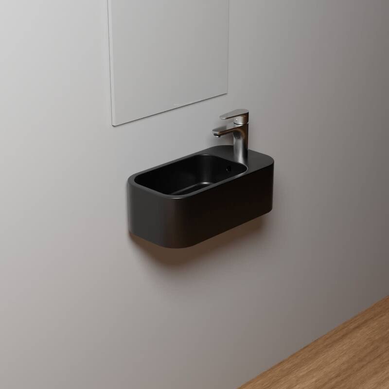WS Bath Collections Cosa 18-7/8" Rectangle Ceramic Wall Mounted