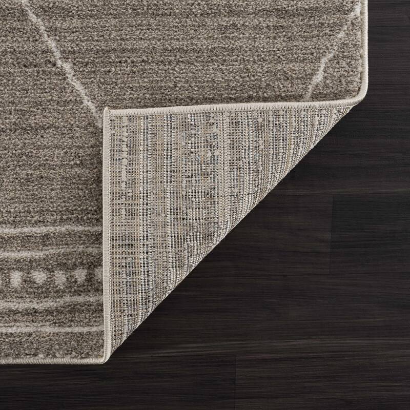 Hauteloom Casablanca Collection Bohemian Farmhouse High Pile Area Rug