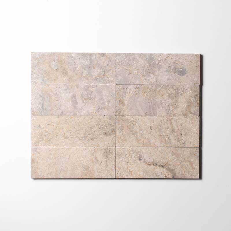 Rare Dunes Honed Marble Wall and Floor Tile