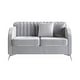 preview thumbnail 8 of 7, CraftPorch Vertical Channel Tufted Velvet Upholstered Sofa
