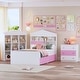 preview thumbnail 4 of 28, Twin Size Bedroom Sets House-Shaped Wooden Bed with Storage Drawers