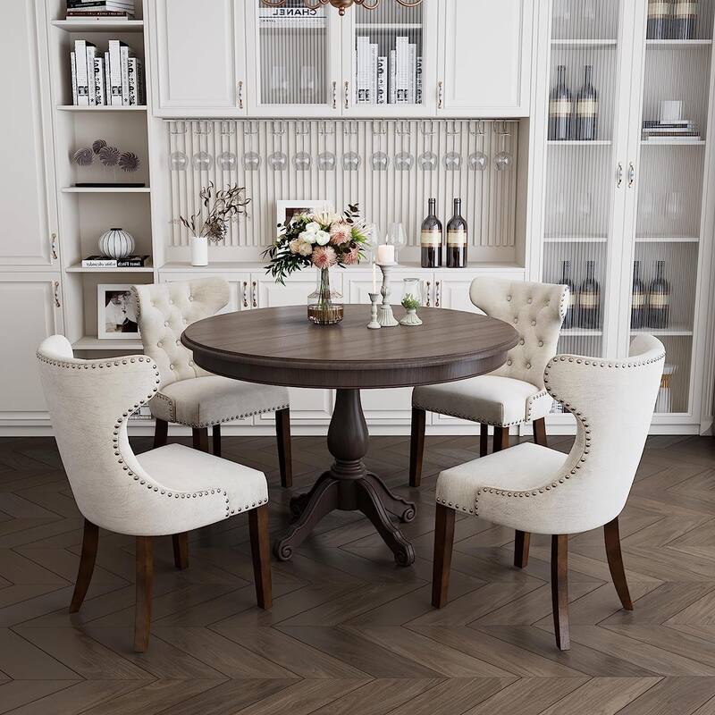 Dining Chairs Set of 2 - Set of 4 - Beige