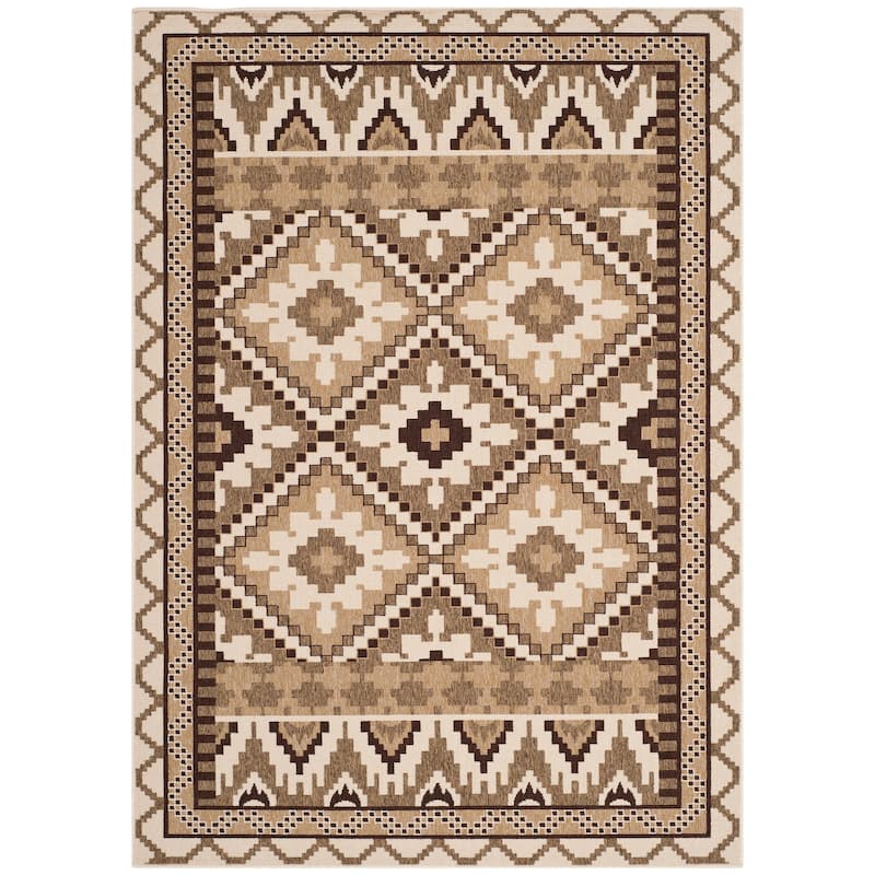 SAFAVIEH Veranda Vitaline Indoor/ Outdoor Waterproof Patio Backyard Rug