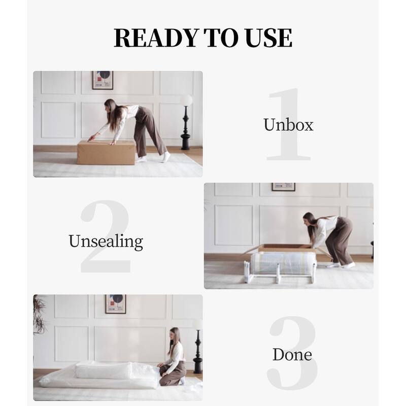 Modular Sofa,Convertible Pudding Block Sofa, Floor-Standing Sofa Bed with Armrests And Comfortable Sofa Bed