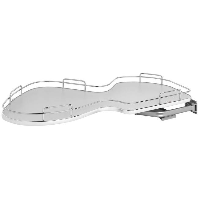 Rev-A-Shelf 5371 Series Right Handed Pull Out Single Tier Blind Corner - Gray