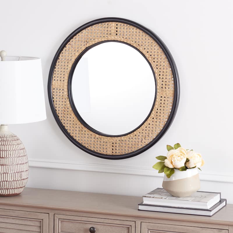 SAFAVIEH Mariela 24" Mirror - 24" W x 1" D x 24" H