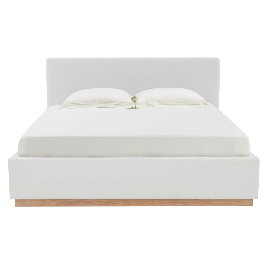 SAFAVIEH Couture Pippin Linen King Bed