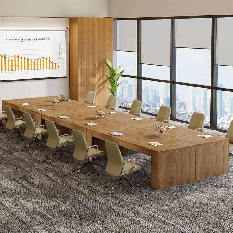 71" Conference Table, Executive Meeting Table, Office Business Desk Accent Meeting Table