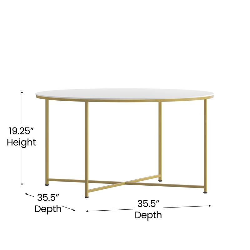 Signature Design by Ashley Coylin Cocktail Table - Tempered Glass Table