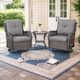 Option Grey Wicker / Grey Cusion