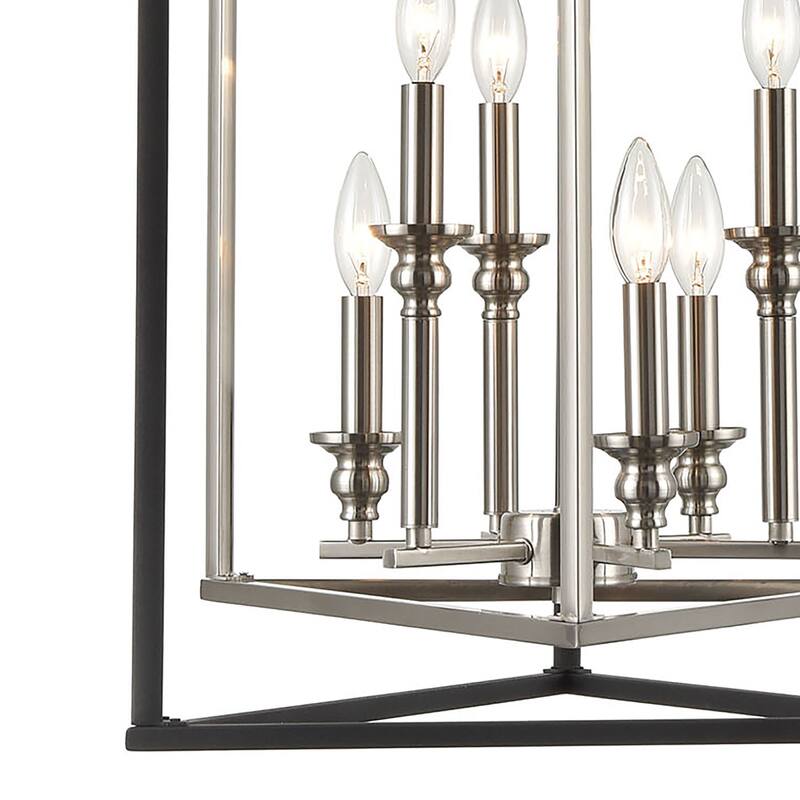 Elk Home Salinger Charcoal 19 Inch Wide 6 Light Pendant
