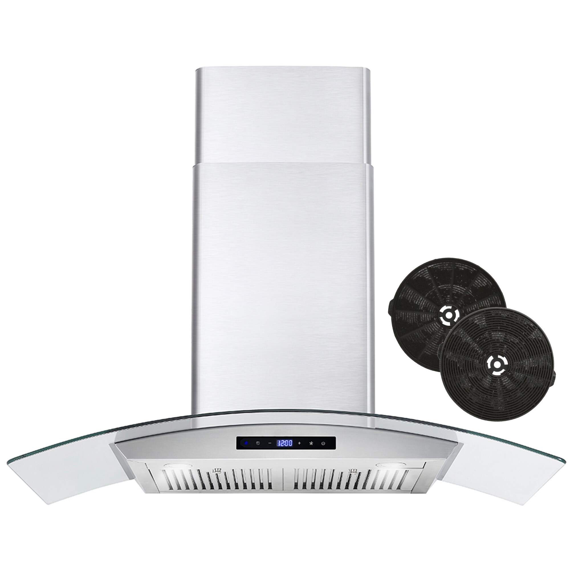 Cosmo 36 inch range hood top