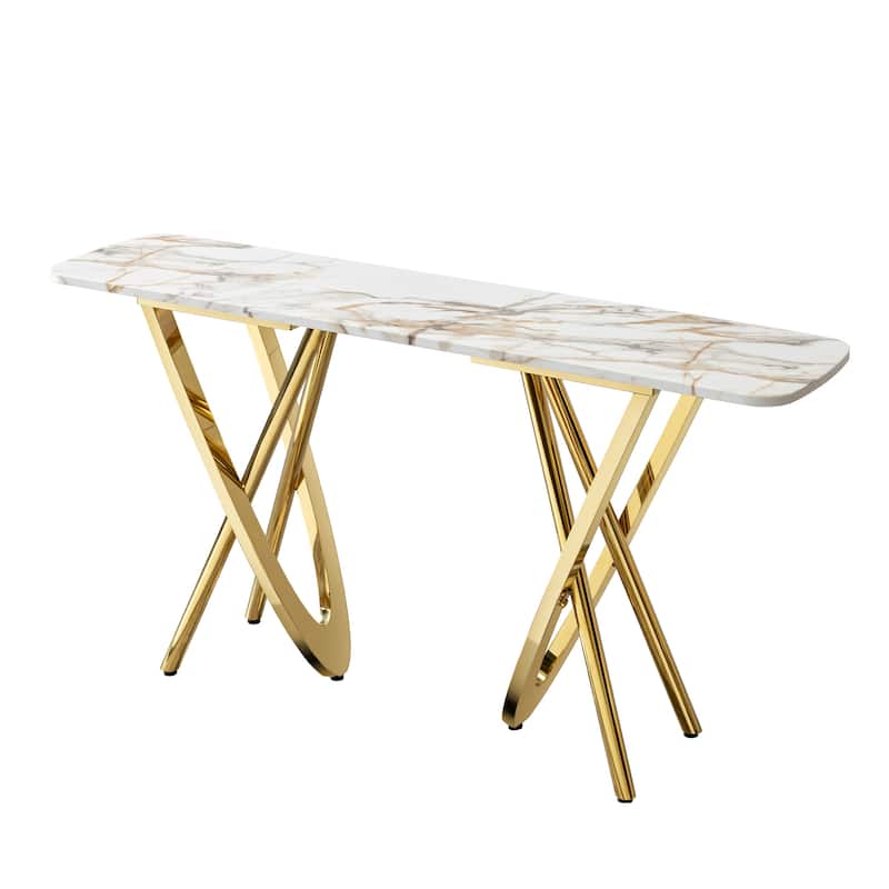 rectangle console table for living room
