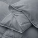 preview thumbnail 14 of 18, Heavyweight Extra Warmth White Goose Feather Down Fiber Duvet Comforter Insert