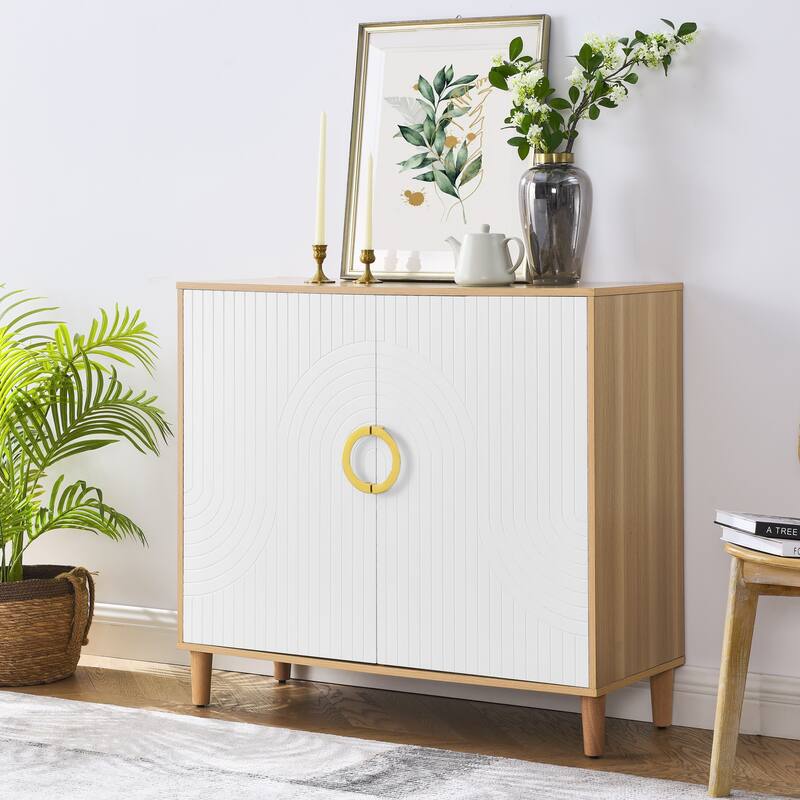Comfortable Storage Cabinet with Adjustable Shelves