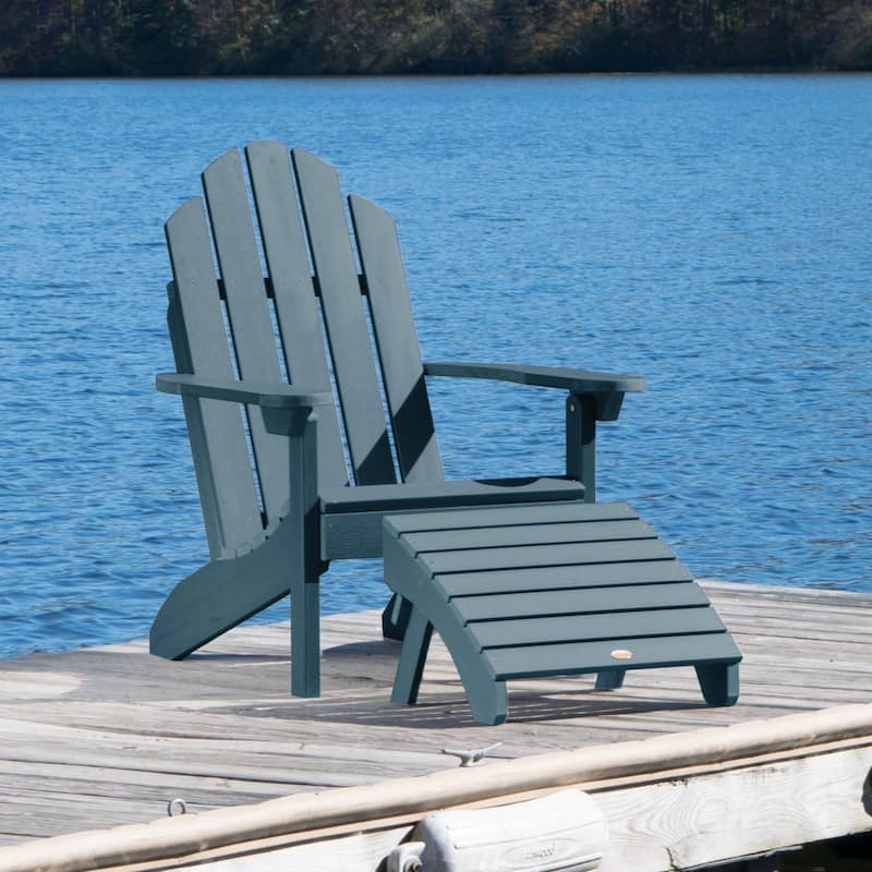 Outdoor Chair and Ottoman Set