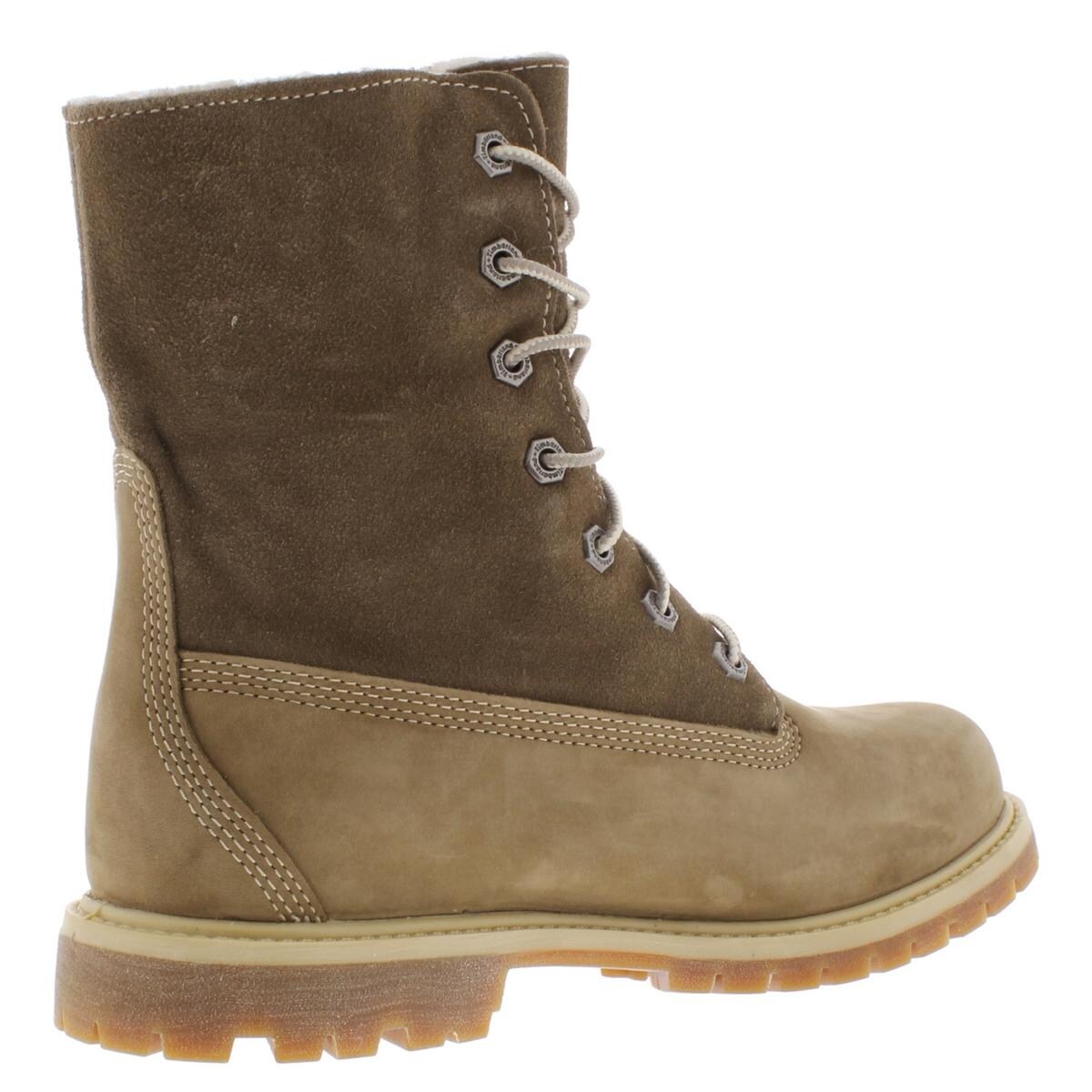 Shop Timberland Womens Teddy Winter Boots Leather Waterproof Brown