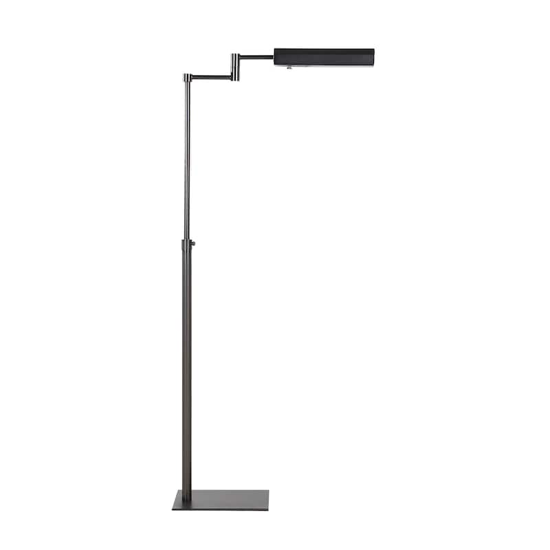 Renwil Thiva 45.25-60" ADJ Height Floor Lamp, Bronze - Brown