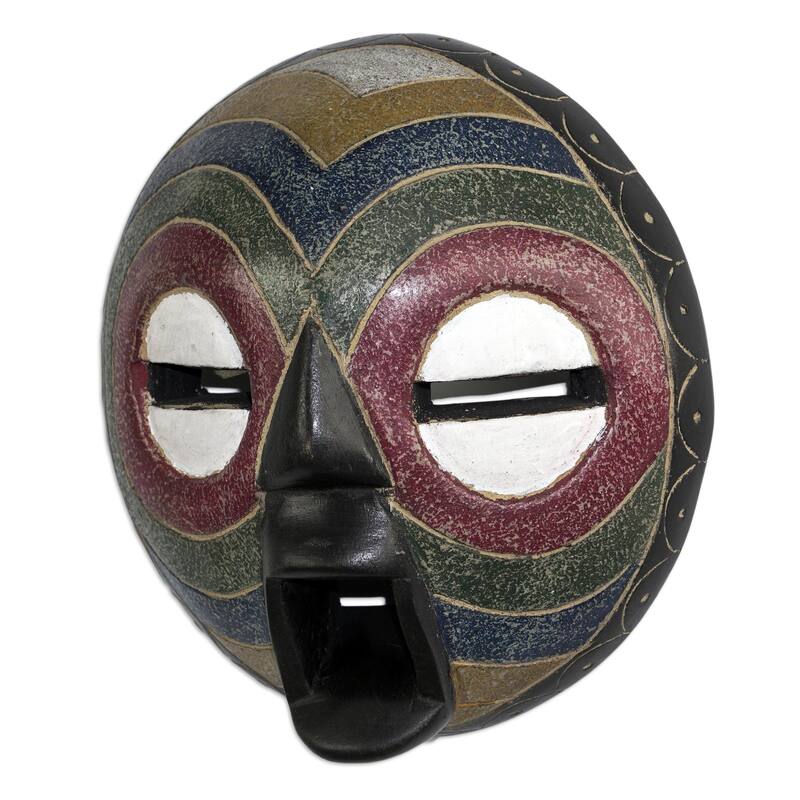 Novica Handmade Kunimdu African Wood Mask