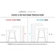preview thumbnail 2 of 51, Silver Orchid Forrest Stackable Stainless Steel Bar Stool (Set of 2) - N/A
