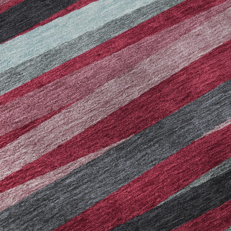 Premium Washable Super Soft Modern Stripes Mayfield Rug