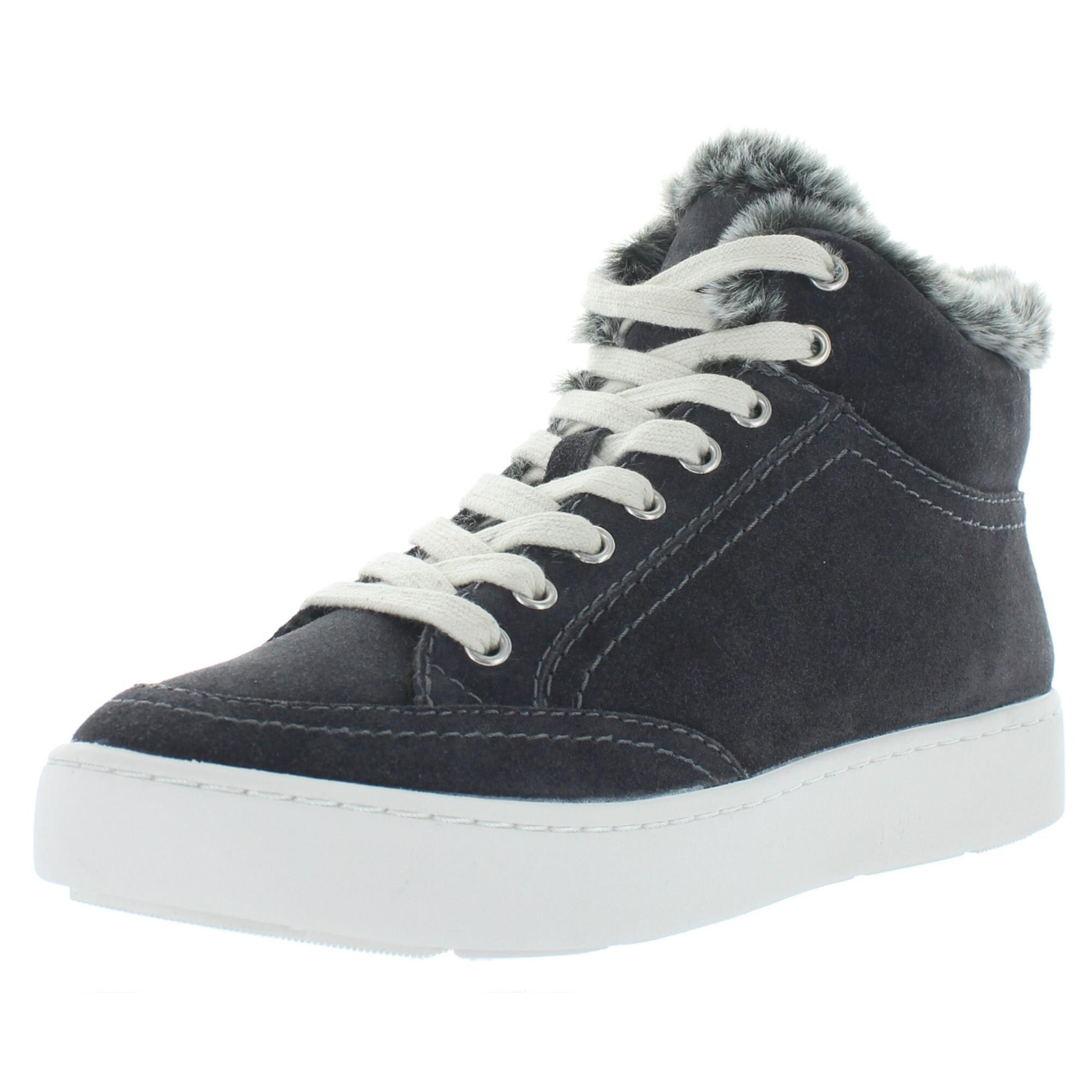 dolce vita high top suede sneakers
