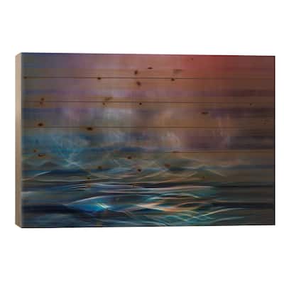 Untitled IV Print On Wood by Willy Marthinussen - Multi-Color