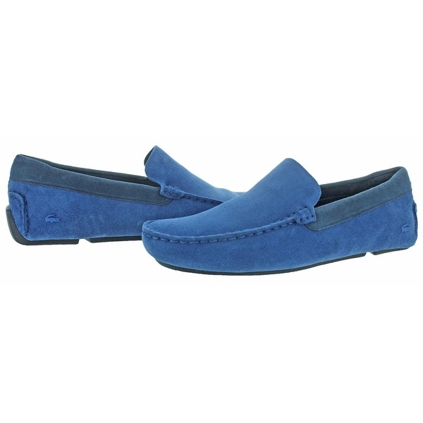 blue moccasins mens
