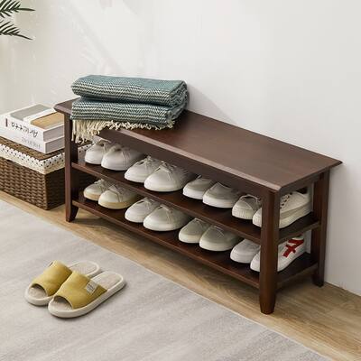 3 Tier Detachable Shoe Storage Bench for 10 Pairs of shoes