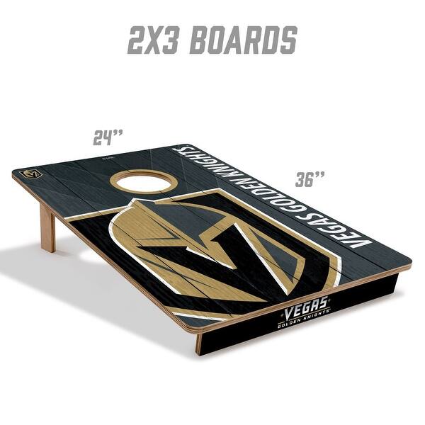 Vegas Golden Knights NHL Tailgate Cornhole Board Set
