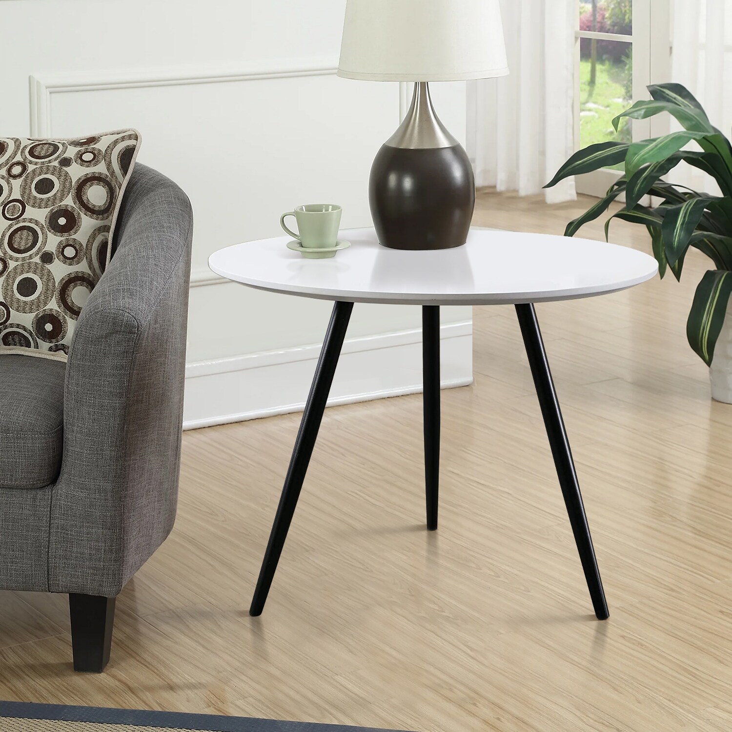 Shop Living Room Round Table 23 6 Overstock 31449526