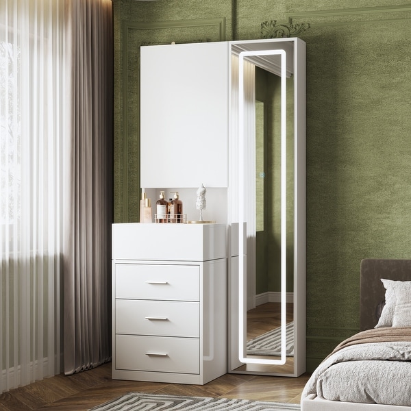 Mirror cabinet dresser sales