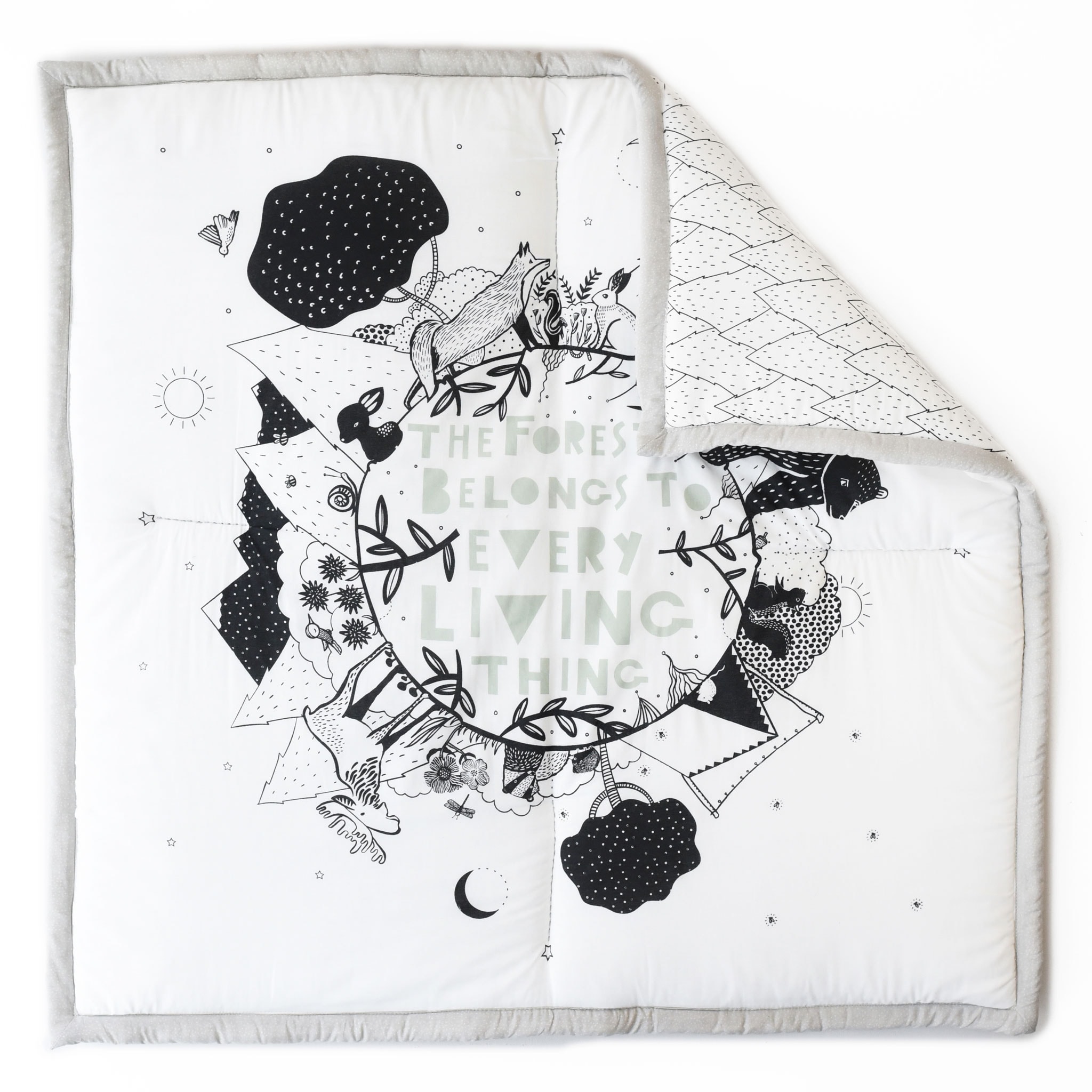 Wee Gallery Forest Playmat - Multi-Color