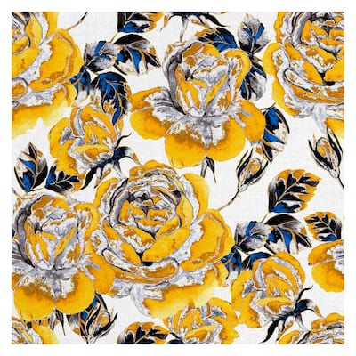 Golden Garden by Belle Maison Canvas Art Print