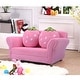 preview thumbnail 4 of 9, Costway Kids Sofa Strawberry Armrest Chair Lounge Couch w/2 Pillow