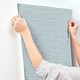 preview thumbnail 5 of 5, A-Street Prints Malin Denim Faux Grasscloth Wallpaper