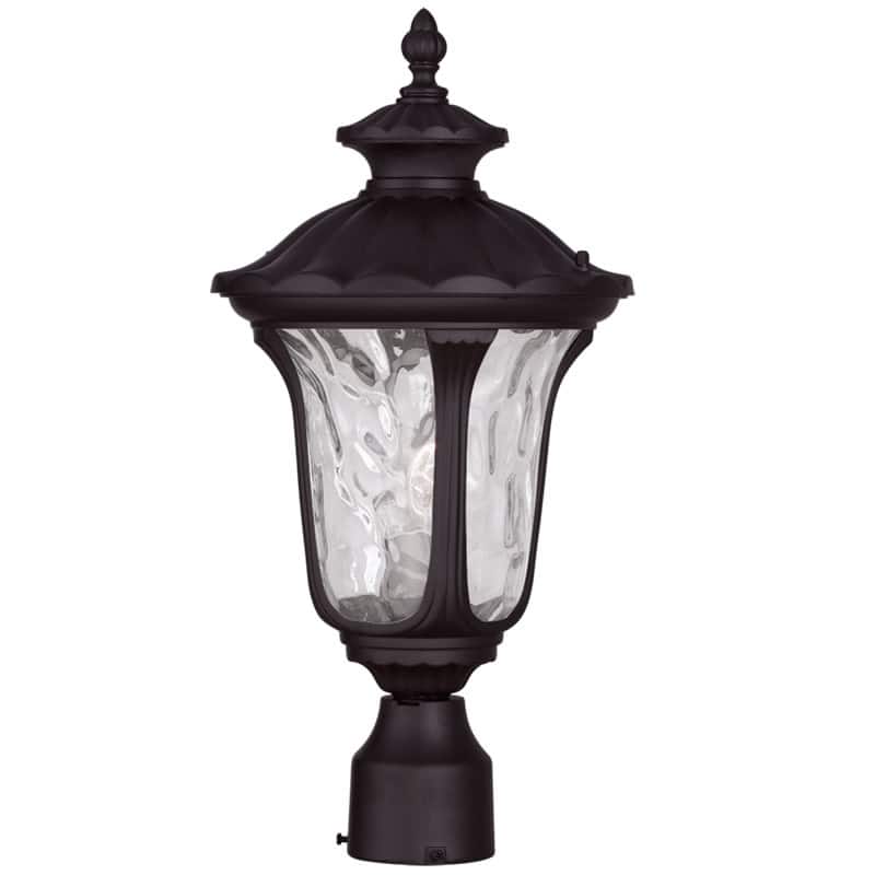 Livex Lighting Oxford 19" Tall Outdoor Single Head Post Light