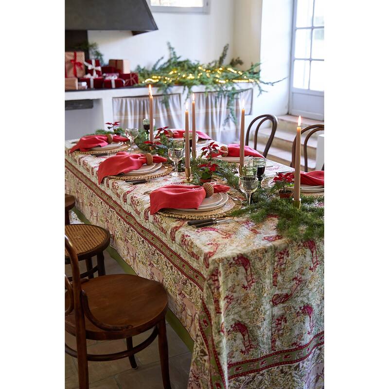 Couleur Nature Renne Tablecloth