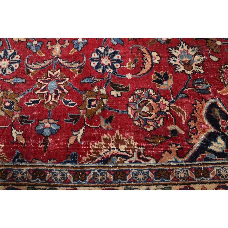 ECARPETGALLERY Hand-knotted Antalya Vintage Red Wool Rug - 7'11 x 10'0