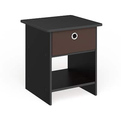 Porch & Den Cooper Square End Table/ Nightstand with Bin Drawer