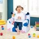 preview thumbnail 5 of 13, High-density Padding Kids Sofa with Armrest and Extra Pilow - 24" x 20" x 22"(L x W x H)
