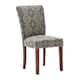 Option Bluesteel/Gold Damask